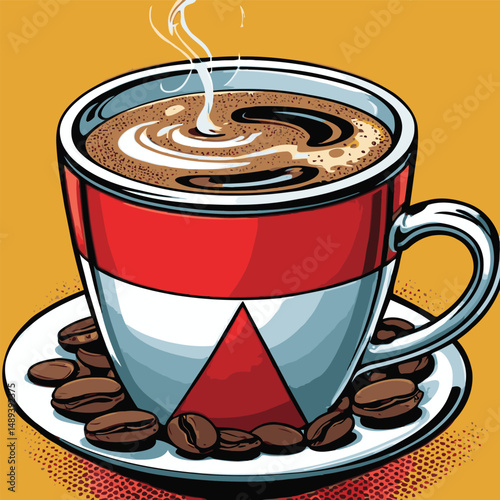 coffee cup vector for design purposes