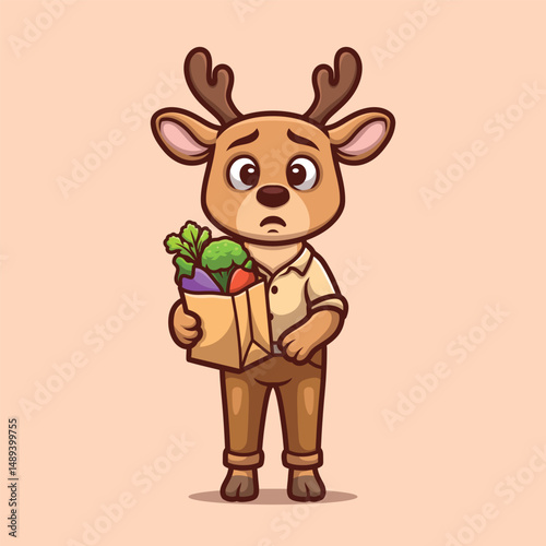 Sad Deer Shopping