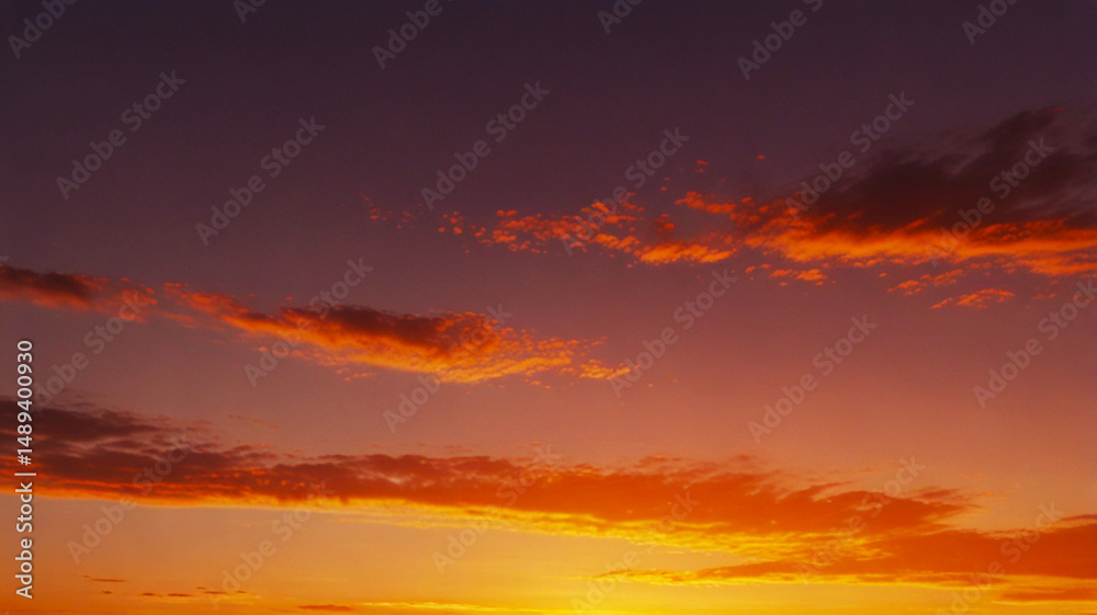 Fototapeta premium Sunset peach gradient background