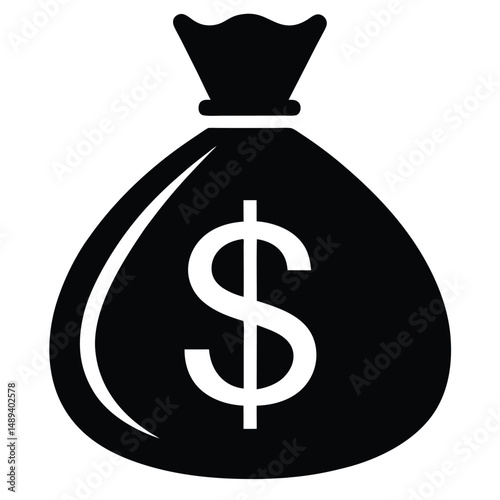 "Money Bag shilhotti Vector – Royalty-Free Adobe Stock Images"