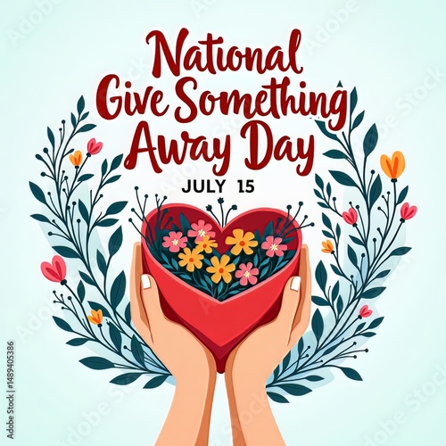 hand holding heart
