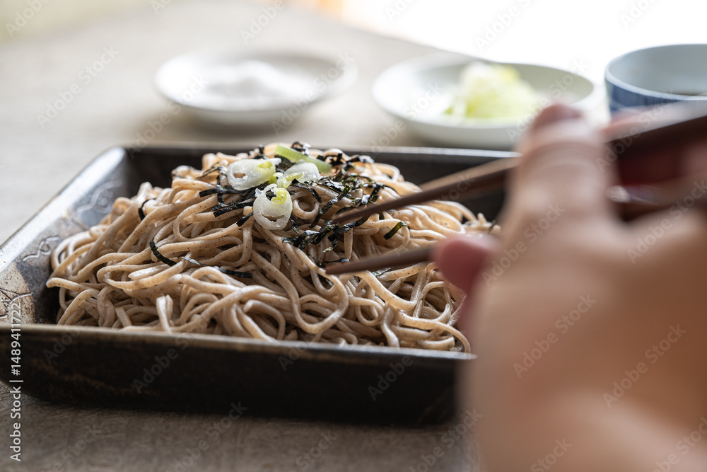 custom made wallpaper toronto digitalざる蕎麦を食べる