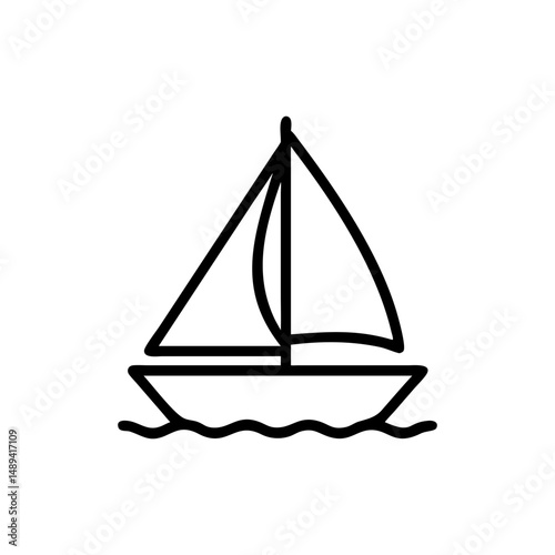 Sailboat icon
