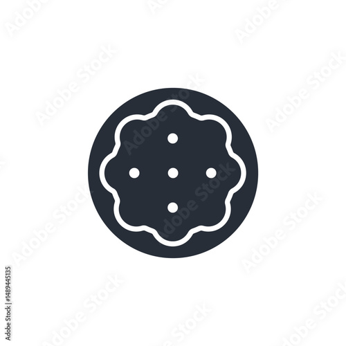 virus icon. vector.Editable stroke.linear style sign for use web design,logo.Symbol illustration.