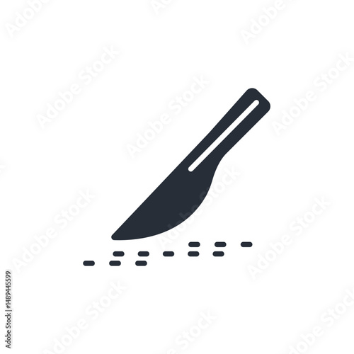 surgery icon. vector.Editable stroke.linear style sign for use web design,logo.Symbol illustration.