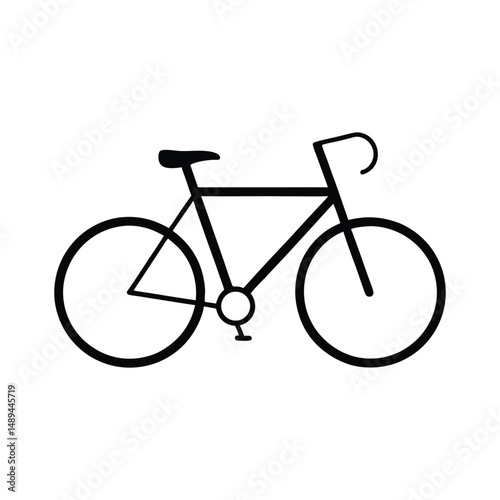 bicycle icon vector illustration