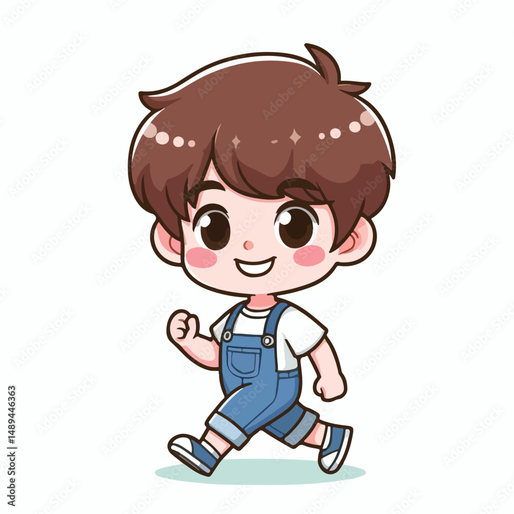 Vector Cartoon Boy Vector Cartoon Boy
