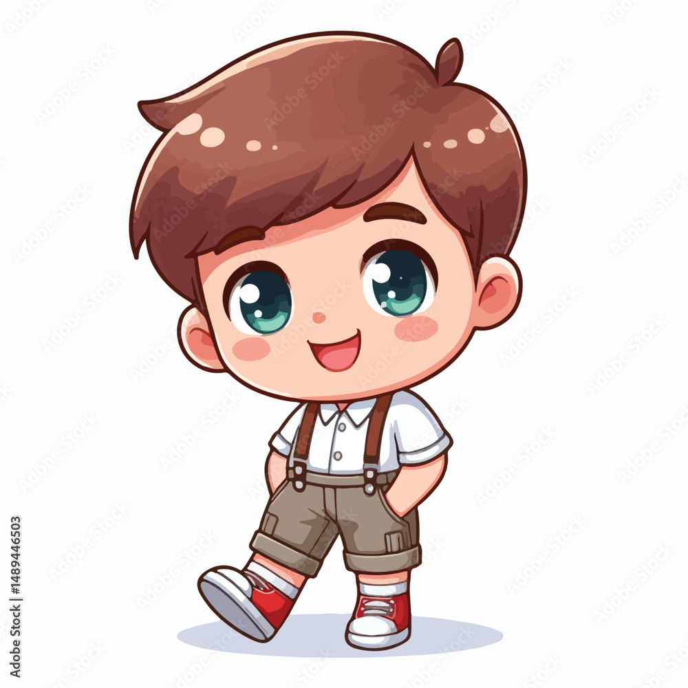 Vector Cartoon Boy Vector Cartoon Boy