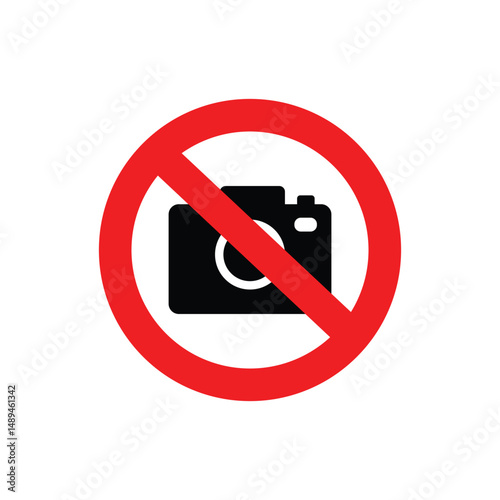 No photography allowed, for privacy and security in restricted areas.