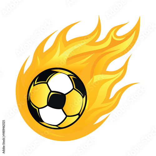 214 Vactor soccer ball vector illustration Sports Football  