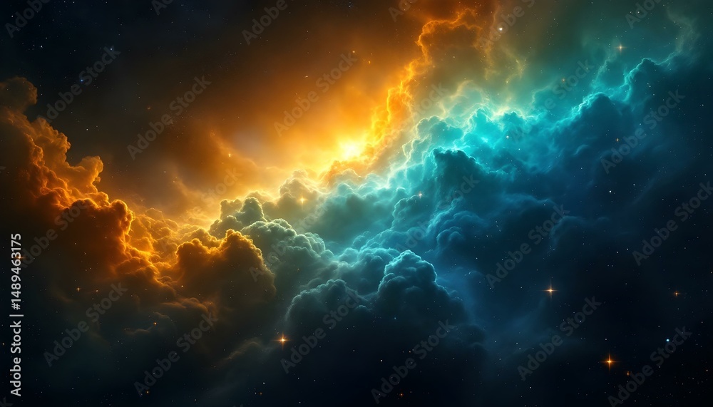 Fototapeta premium Vintage paper texture with faded ink splatters and subtle creases, rustic and artistic .