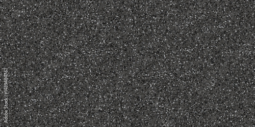 Terrazzo floor seamless pattern. texture of classic style, Beautiful black terrazzo stone texture background. surface of terrazzo floor texture abstract background.	