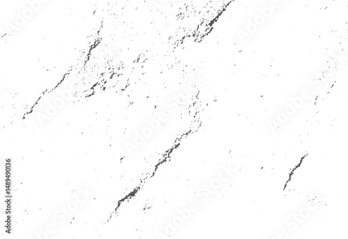 Halftone subtle urban texture vector with grunge effect. Black and white concrete wall background. Rough textured overlay for modern designs.