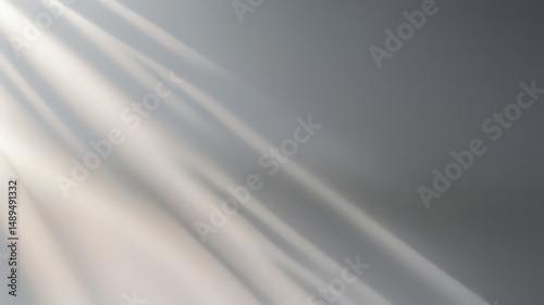 Abstract Light and Shadow Play on Textured Surface