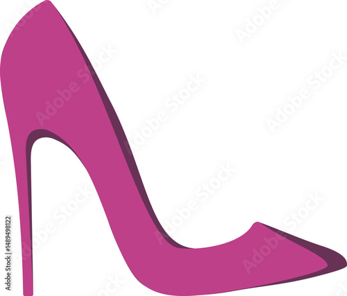 High Heel Flat Icon