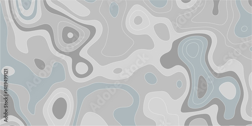 Abstract topographic contours map background, wave paper curved reliefs abstract background. geographic line map Modern design with topographic wavy pattern design for poster. vector illustration.