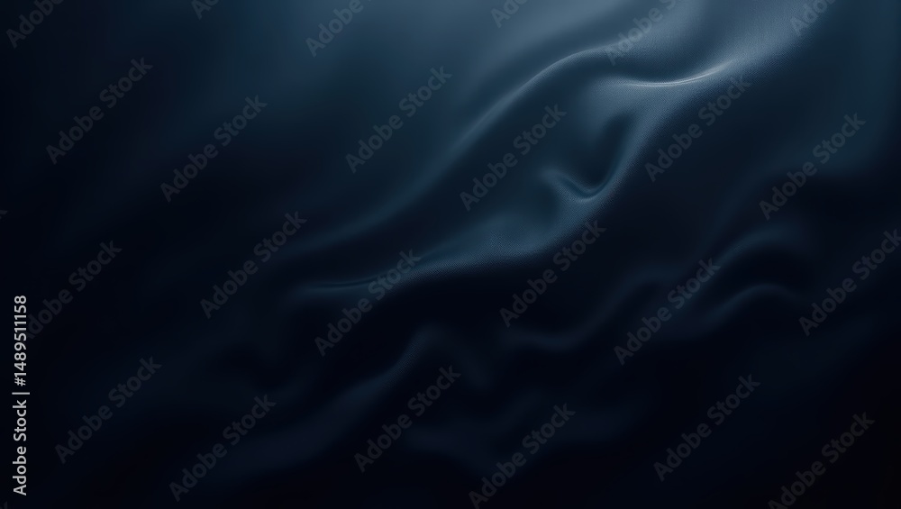 Fototapeta premium Moody dark abstract mesh gradient background with deep navy and charcoal black tones for tech branding and cinematic visuals