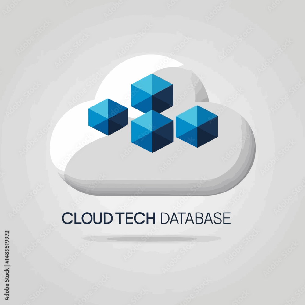 Fototapeta premium Cloud Data: Geometric Precision