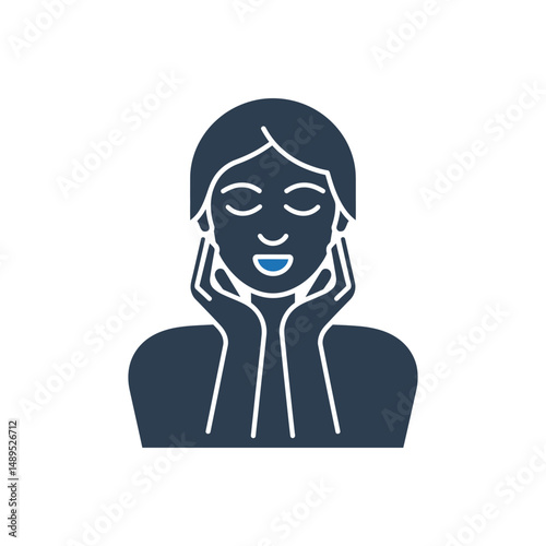 Facial Skincare Treatment Icon
