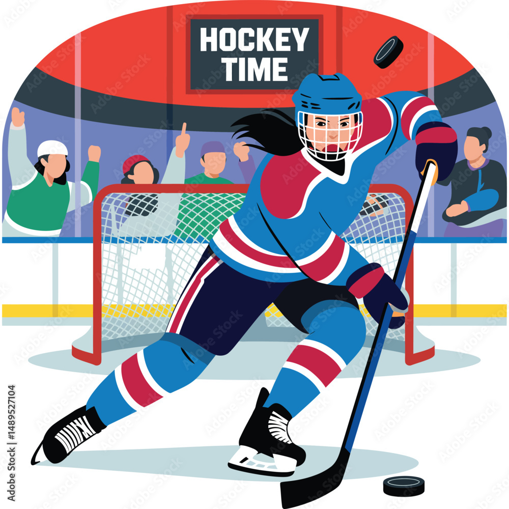 Obraz premium More Than a Game The Heart of Hockey