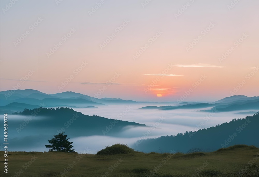 Fototapeta premium Natural Landscape Background