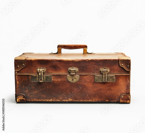 Vintage Leather Suitcase (2)
