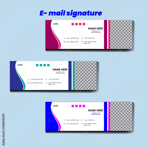 E-mail signature