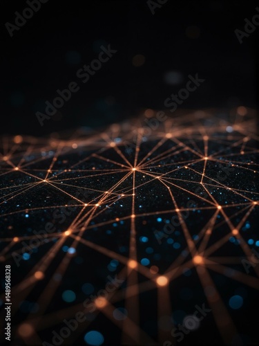 An image showing bright connections.