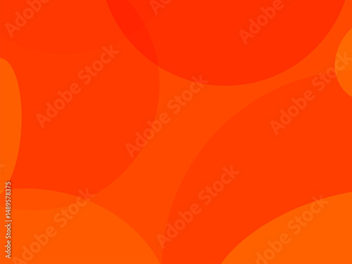 Modern professional orange abstract vector background. Curves and shapes of circles, squares with elegance and simplicity. Used for banners, covers, posters, wallpapers, designs with space for text.