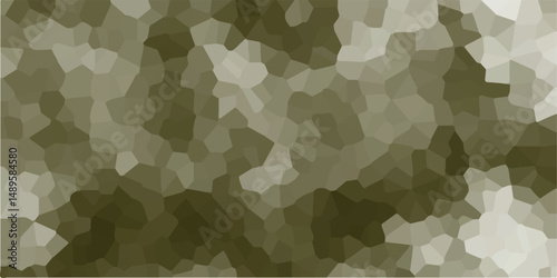 Dark olive abstract polygonal background.Abstract dark olive triangle mosaic texture. Patterns in olive Colors low Poly background. modern wallpaper, trendy simple minimal geometric pastel.