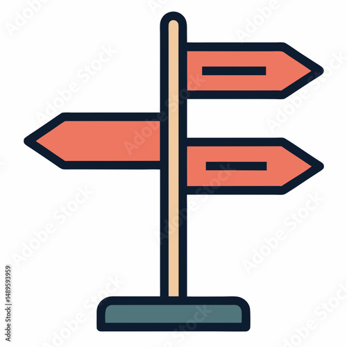 blank road sign