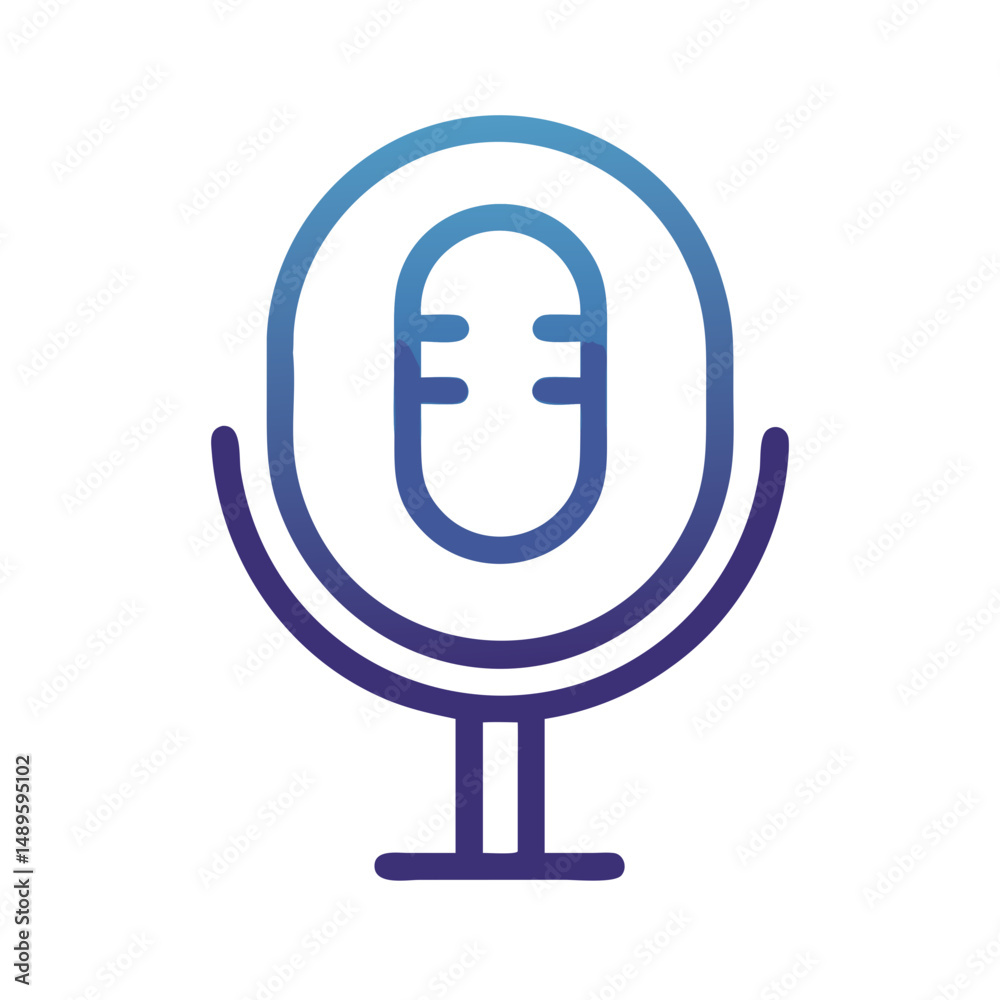 Microphone Icon – Audio Input, Recording, Voice, Sound Symbol Microphone Icon – Audio Input, Recording, Voice, Sound Symbol
