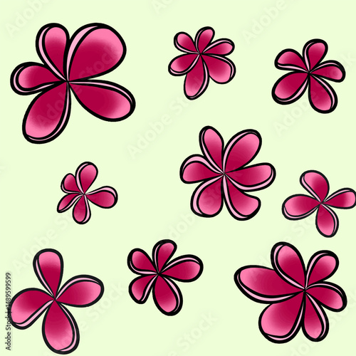 Abstract Flower background suitable for home decore and wallpaper purpose
