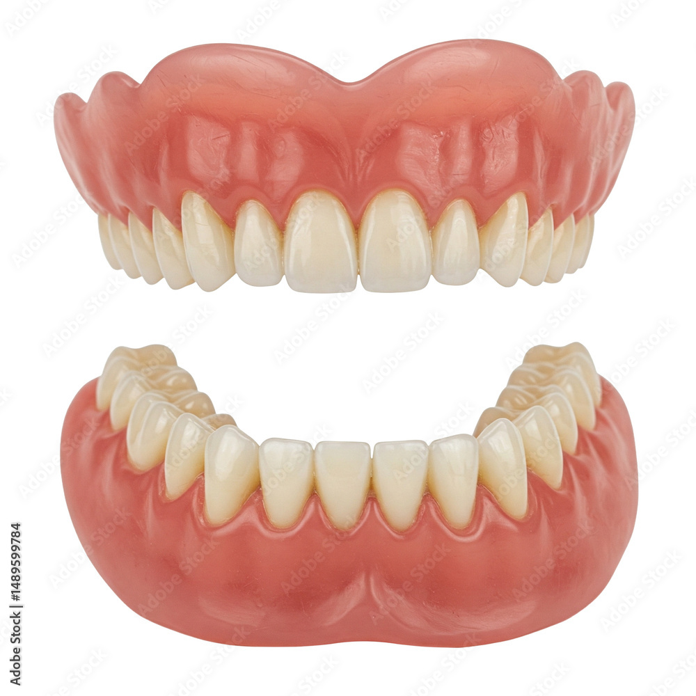 Obraz premium Dentures isolated