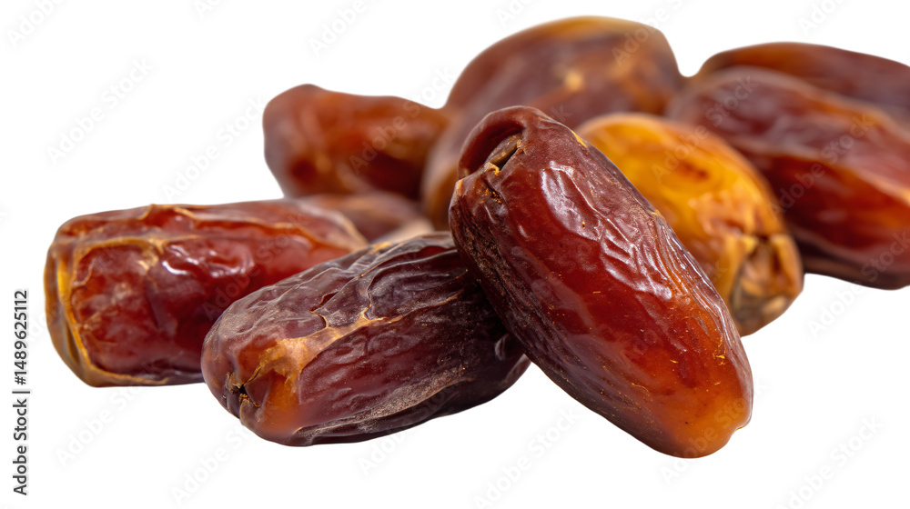 a pile of dates on a white surface a pile of dates on a white surface