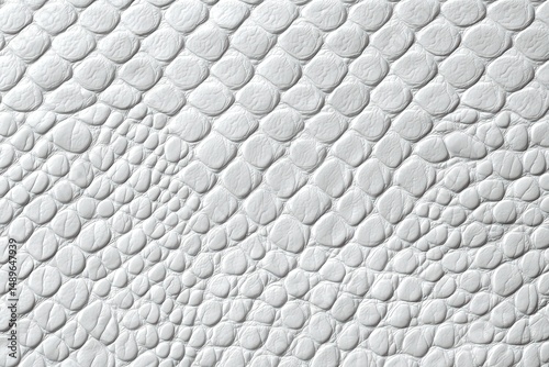 Wallpaper Mural Textured Close-Up of White Snake Skin Pattern on Smooth Surface Torontodigital.ca