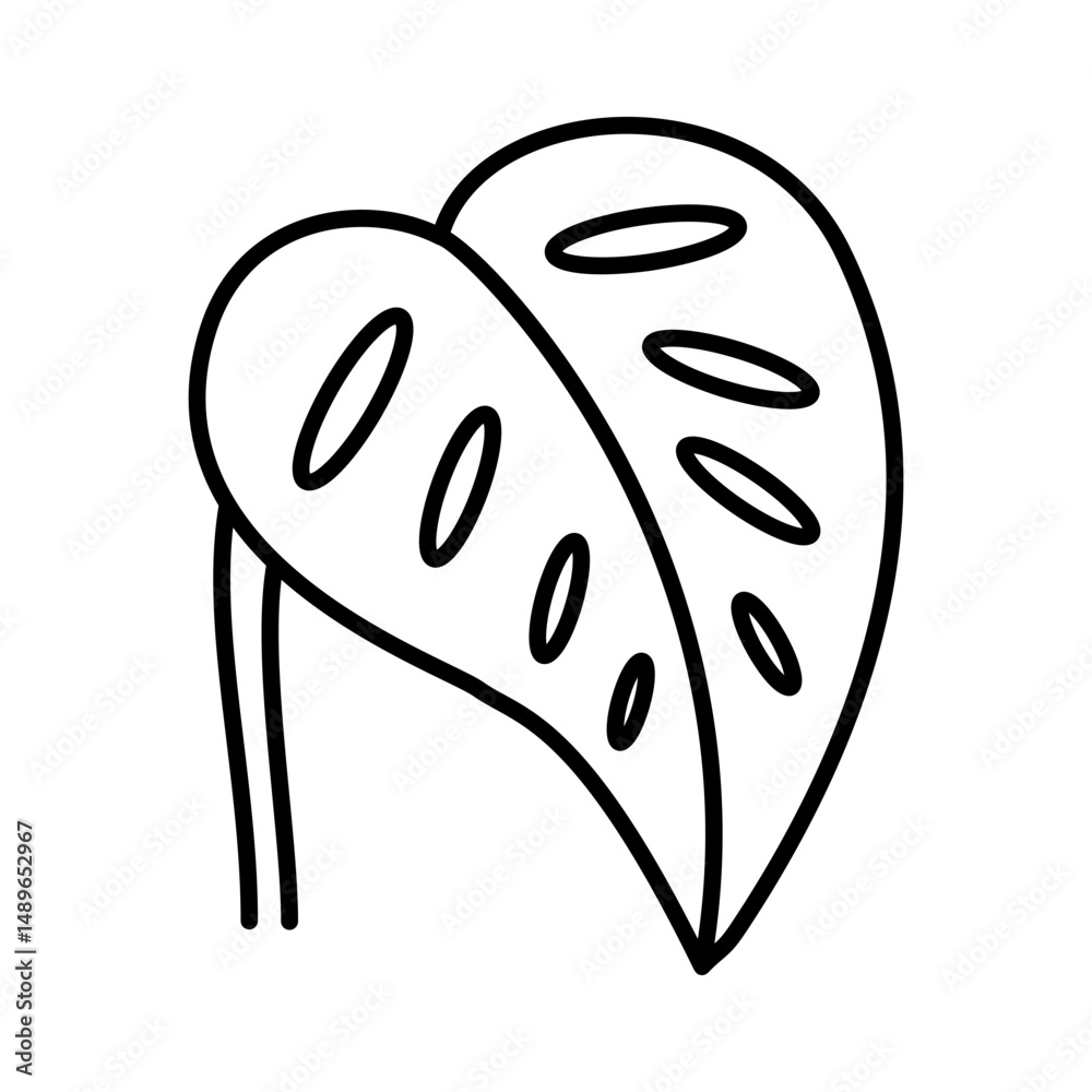 Obraz premium Leaf Icon