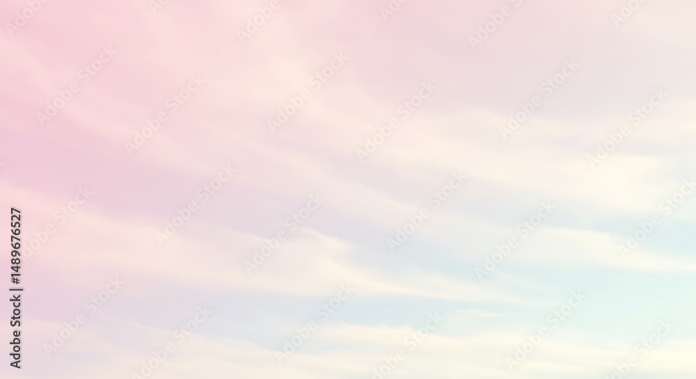 Fototapeta premium Pastel Sky