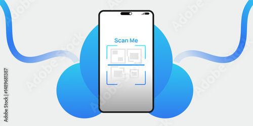 Smartphone QR Code Scanner for Mobile Payments and Information Access