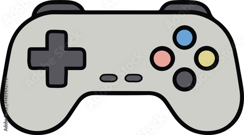 Game controller illustration