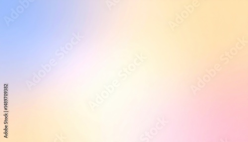 Gentle pastel color blend gradient background.