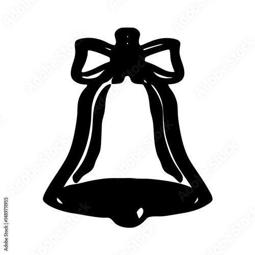 Bell ringing icon vector illustration