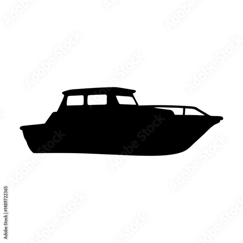 Riverboat water vessel vector illustration photo