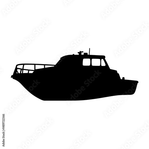 Riverboat water vessel vector illustration photo