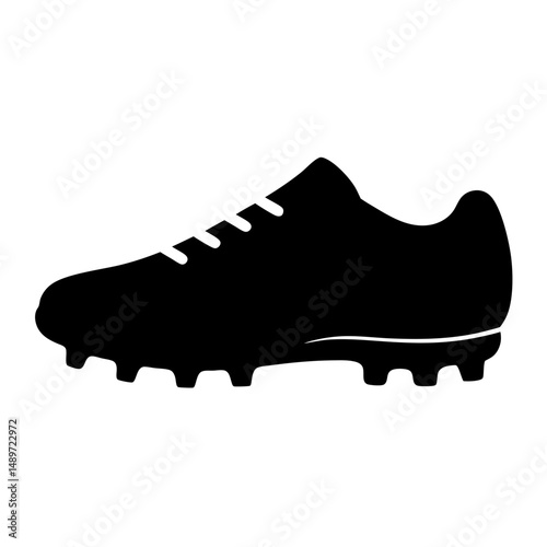 Soccer shoe sports footwear vector illustration