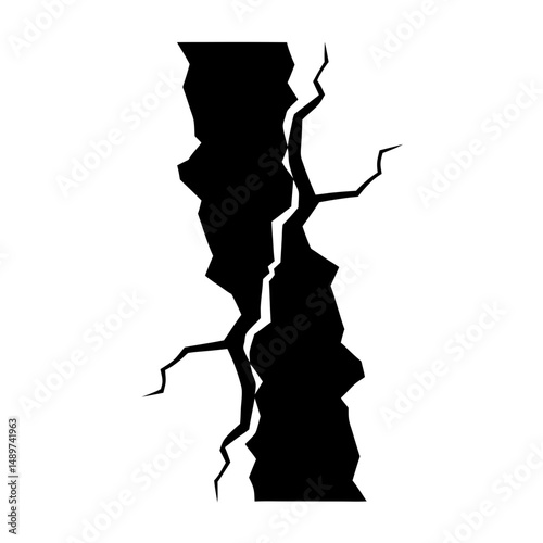 broken texture vector illustration