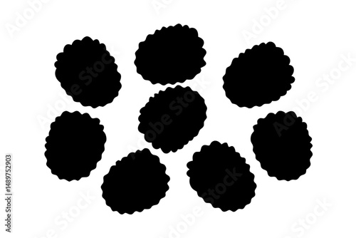 Ornate Stack Outline Illustration vector illustration