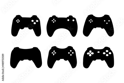 Old School Joystick Illustration vector illustration