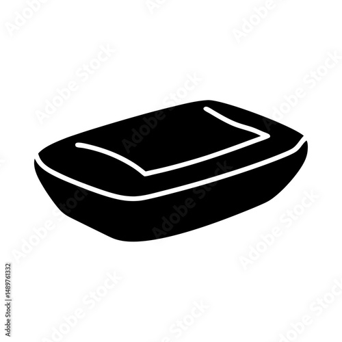 Soap silhouette vector illustration
