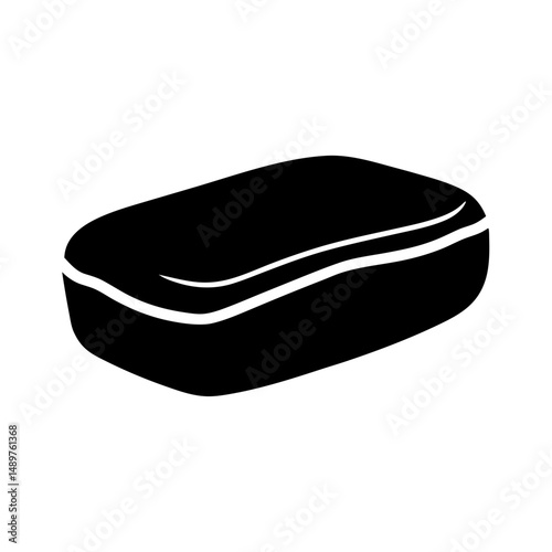Soap silhouette vector illustration